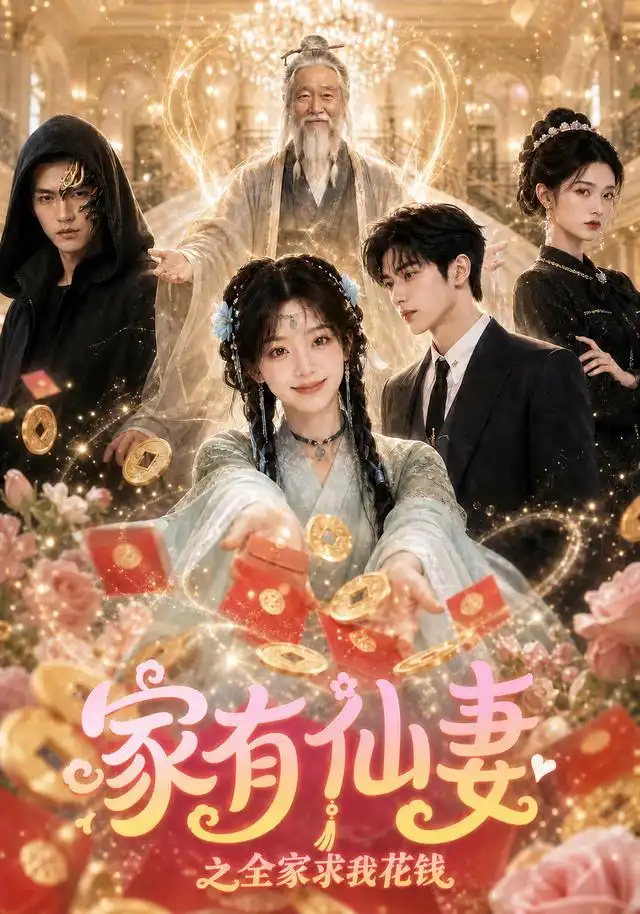 《家有仙妻之全家求我花钱（62集）（夸克网盘）》短剧封面
