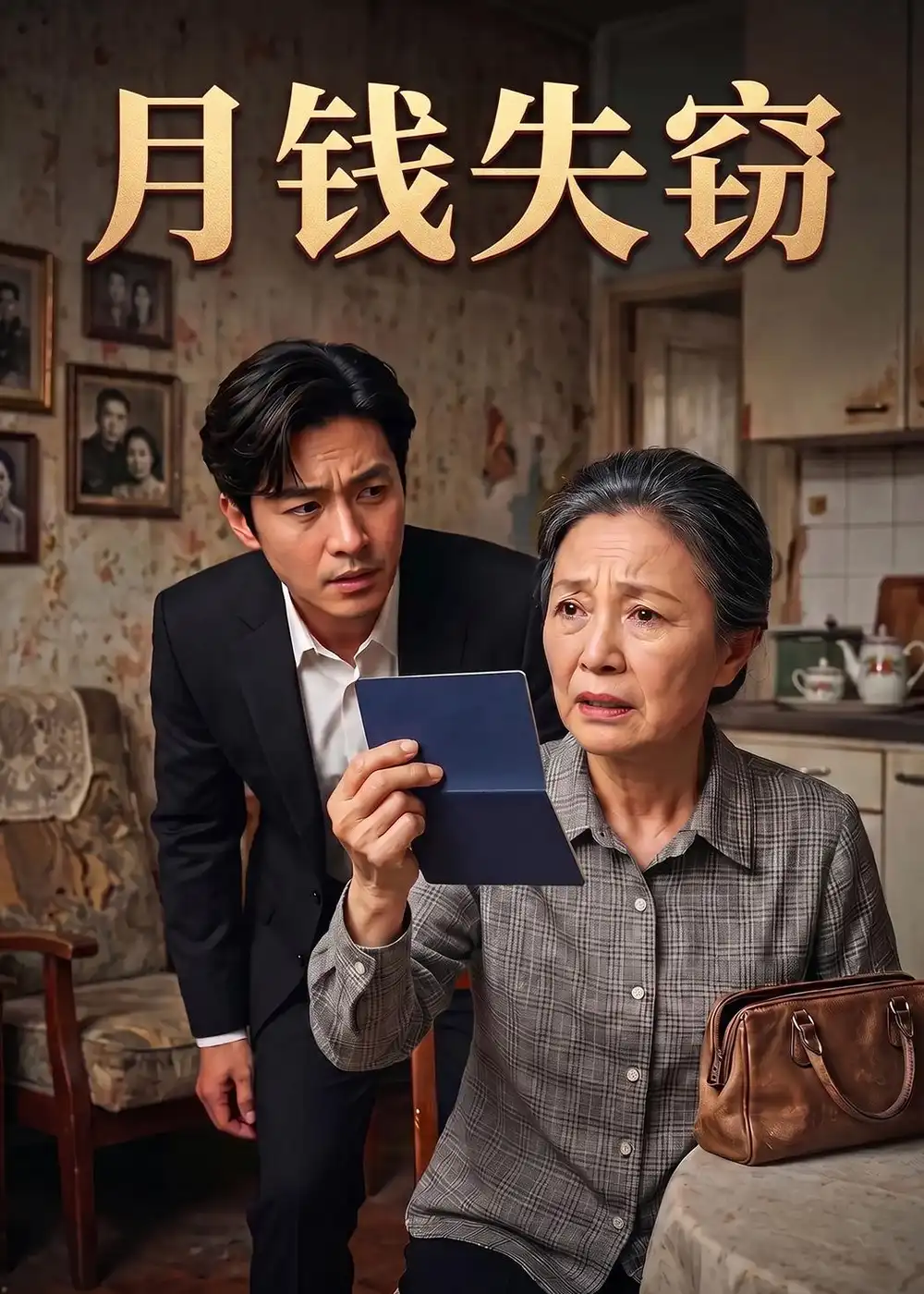 《月钱失窃（35集）AI短剧 (2026)》短剧封面