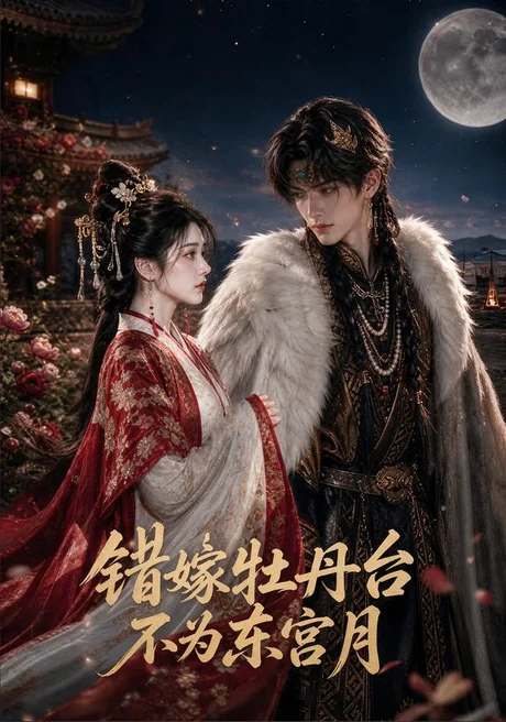 《错嫁牡丹台，不为东宫月（35集）AI短剧（夸克网盘）》短剧封面