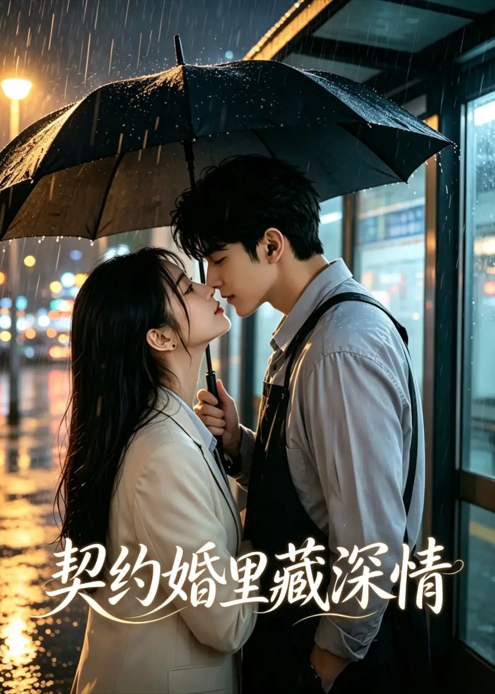 《契约婚里藏深情(55集)AI短剧 (2026)》短剧封面