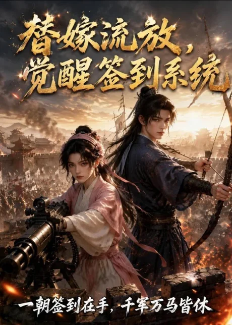《替嫁流放，觉醒签到系统（123集）（百度网盘）》短剧封面
