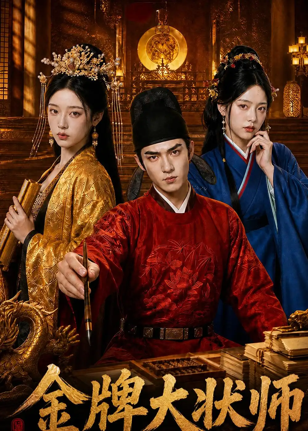 《金牌大状师（86集）AI短剧（夸克网盘）》短剧封面