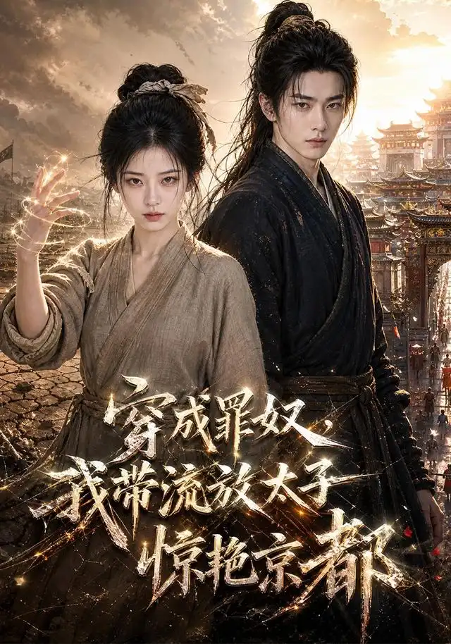 《穿成罪奴，我带流放太子惊艳京都（50集）（夸克网盘）》短剧封面
