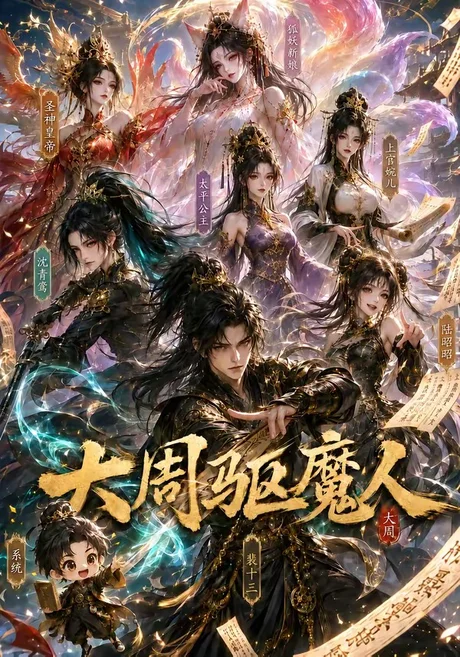 《大周驱魔人（192集）（夸克网盘）》短剧封面