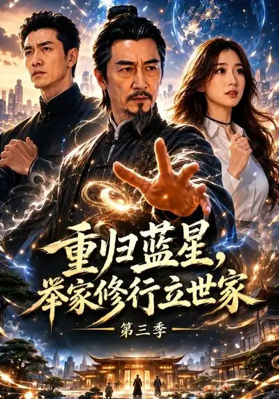 《重归蓝星,举家修行立世家第三季(55集)(夸克网盘)》短剧封面