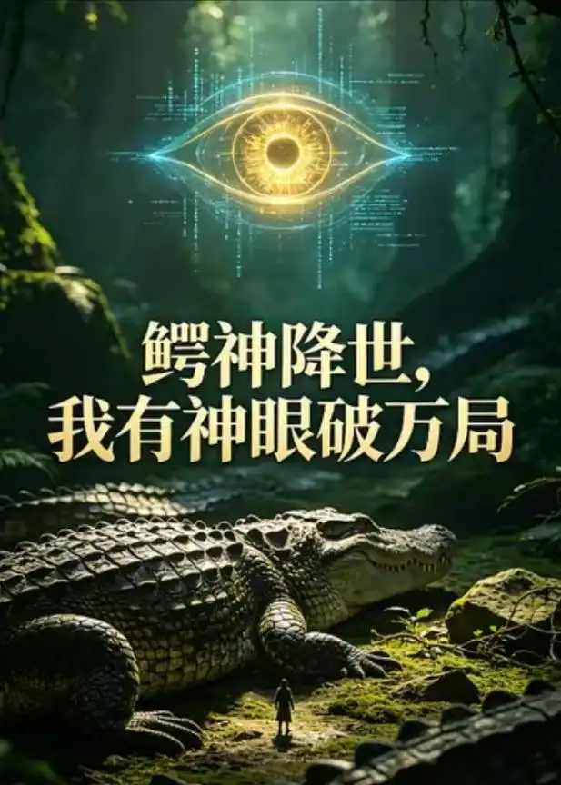 《鳄神降世，我有神眼破万局（65集）何俊雄＆吕若彤（夸克网盘）》短剧封面