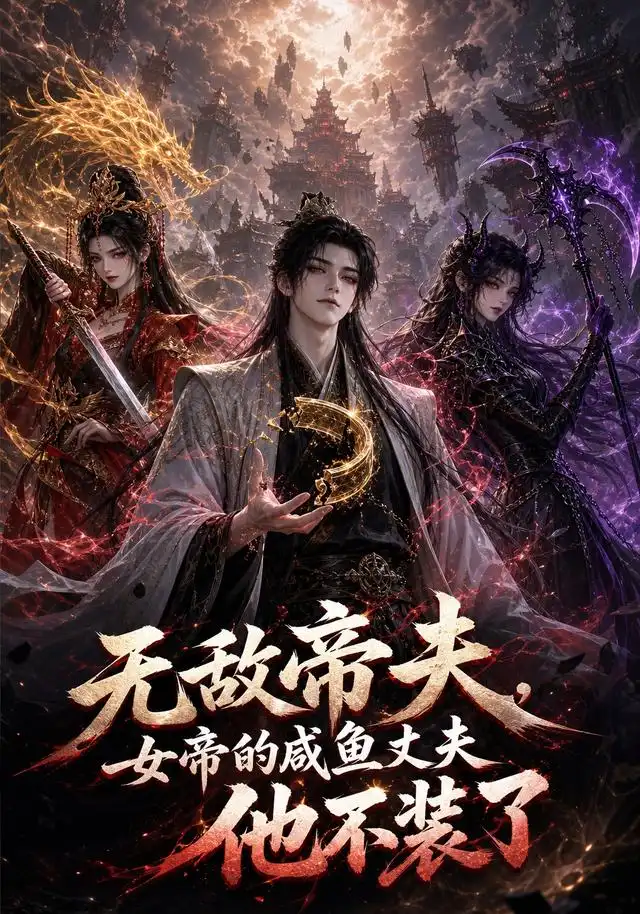 《无敌帝夫，女帝的咸鱼丈夫他不装了（86集）（夸克网盘）》短剧封面