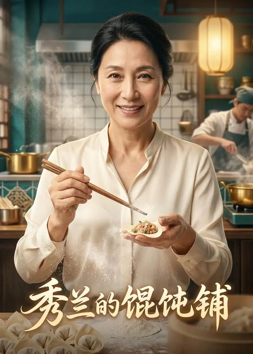《秀兰的馄饨铺（72集）AI短剧（夸克网盘）》短剧封面