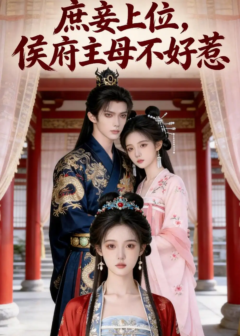 《庶妾上位,侯府主母不好惹(48集)Ai短剧》短剧封面