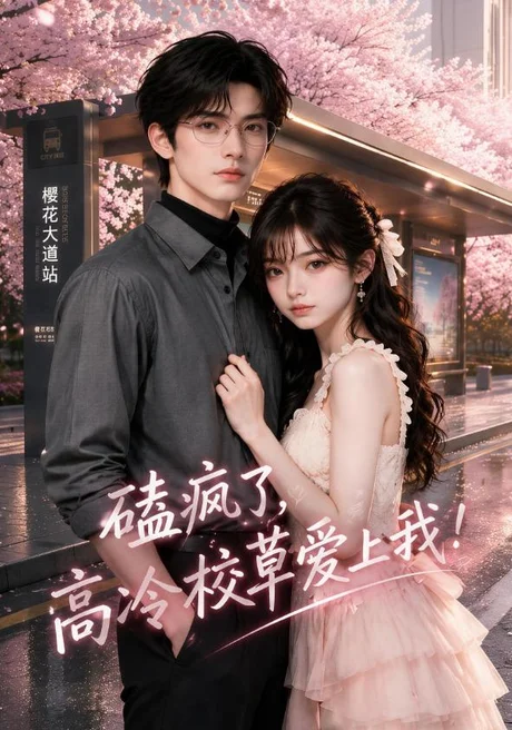 《磕疯了，高冷校草爱上我！（151集）（夸克网盘）》短剧封面