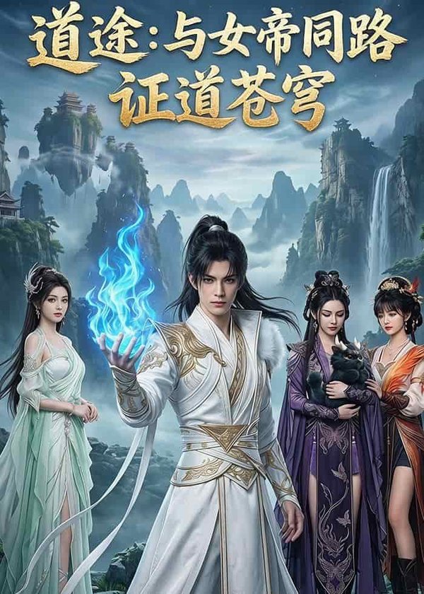 《道途：与女帝同路证道苍穹（106集）Ai短剧（百度网盘）》短剧封面