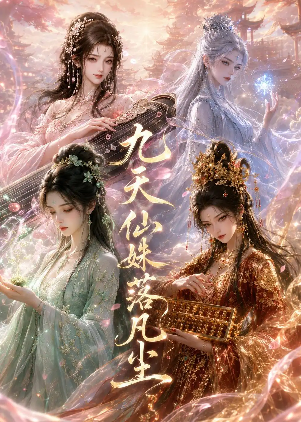 《九@天@仙@姝@落@凡@尘（48集）（夸克网盘）》短剧封面