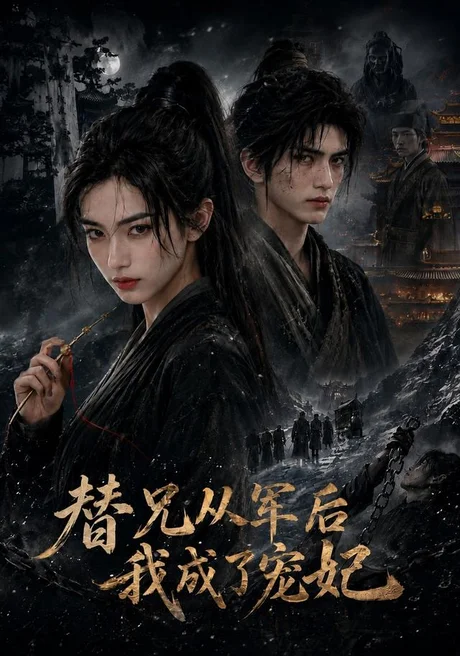 《替兄从军后我成了宠妃（65集）（夸克网盘）》短剧封面