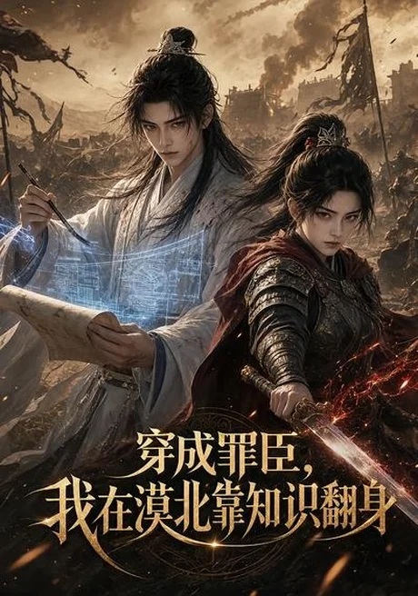 《穿成罪臣，我在漠北靠知识翻身（60集）（夸克网盘）》短剧封面