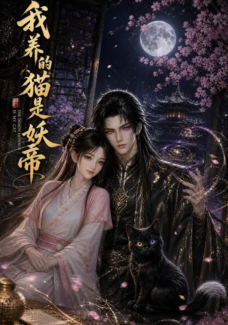 《我养的猫是妖帝（59集）（夸克网盘）》短剧封面