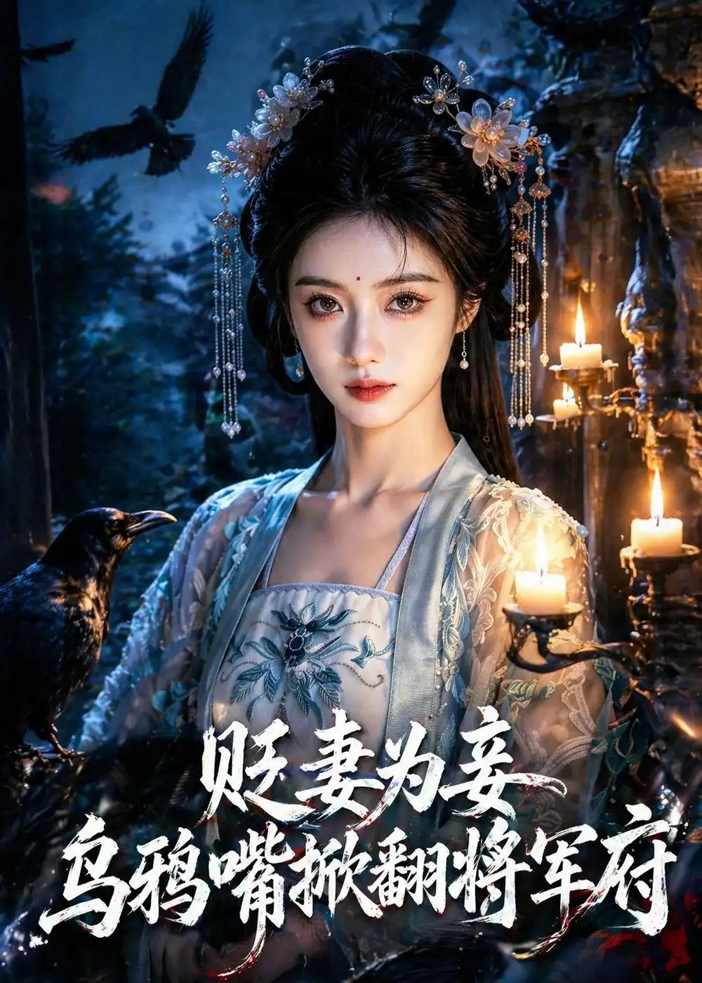 《贬妻为妾：乌鸦嘴掀翻将军府（50集）（夸克网盘）》短剧封面