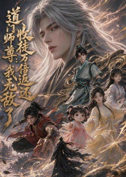 道门师尊：收徒万倍返还，我无敌了（56集）动漫（百度网盘）封面图 - 动漫短剧