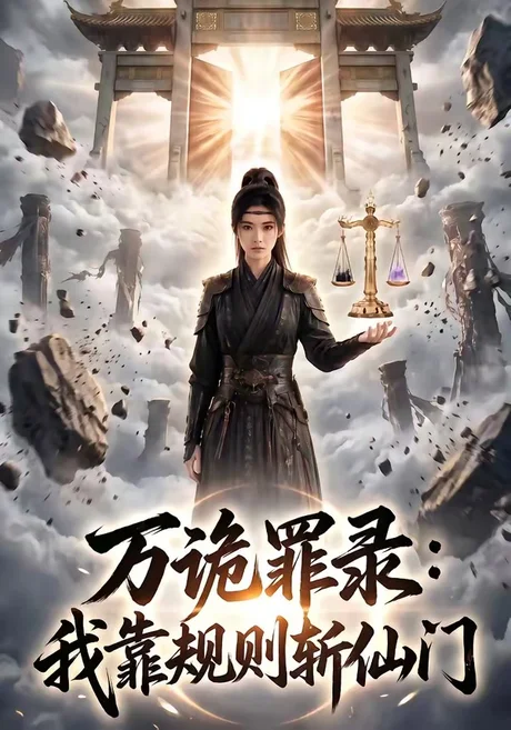 《万诡罪录:我靠规则斩仙门(80集)(夸克网盘)》短剧封面