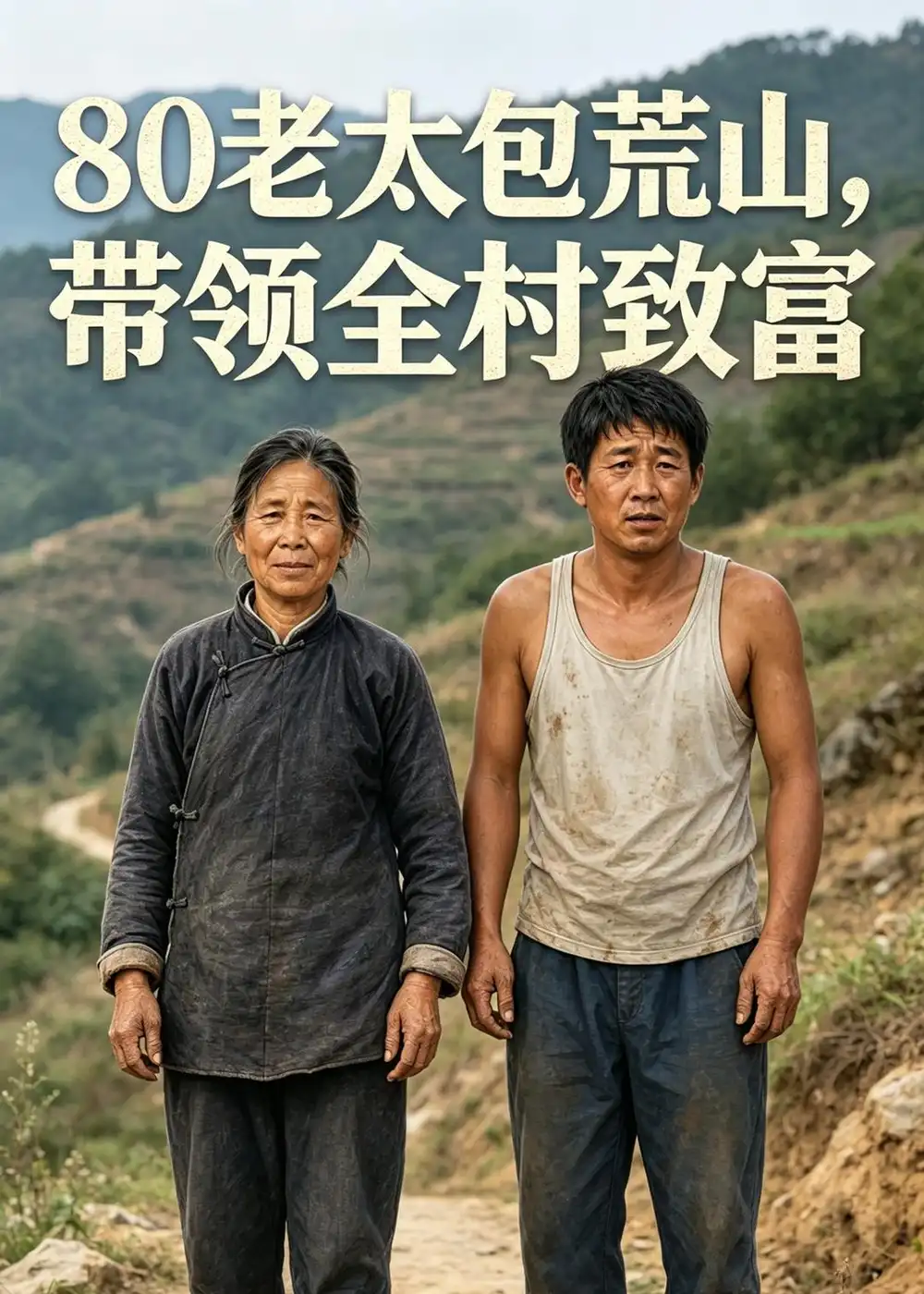 《80老太包荒山，带领全村致富（50集）AI短剧 (2026)》短剧封面