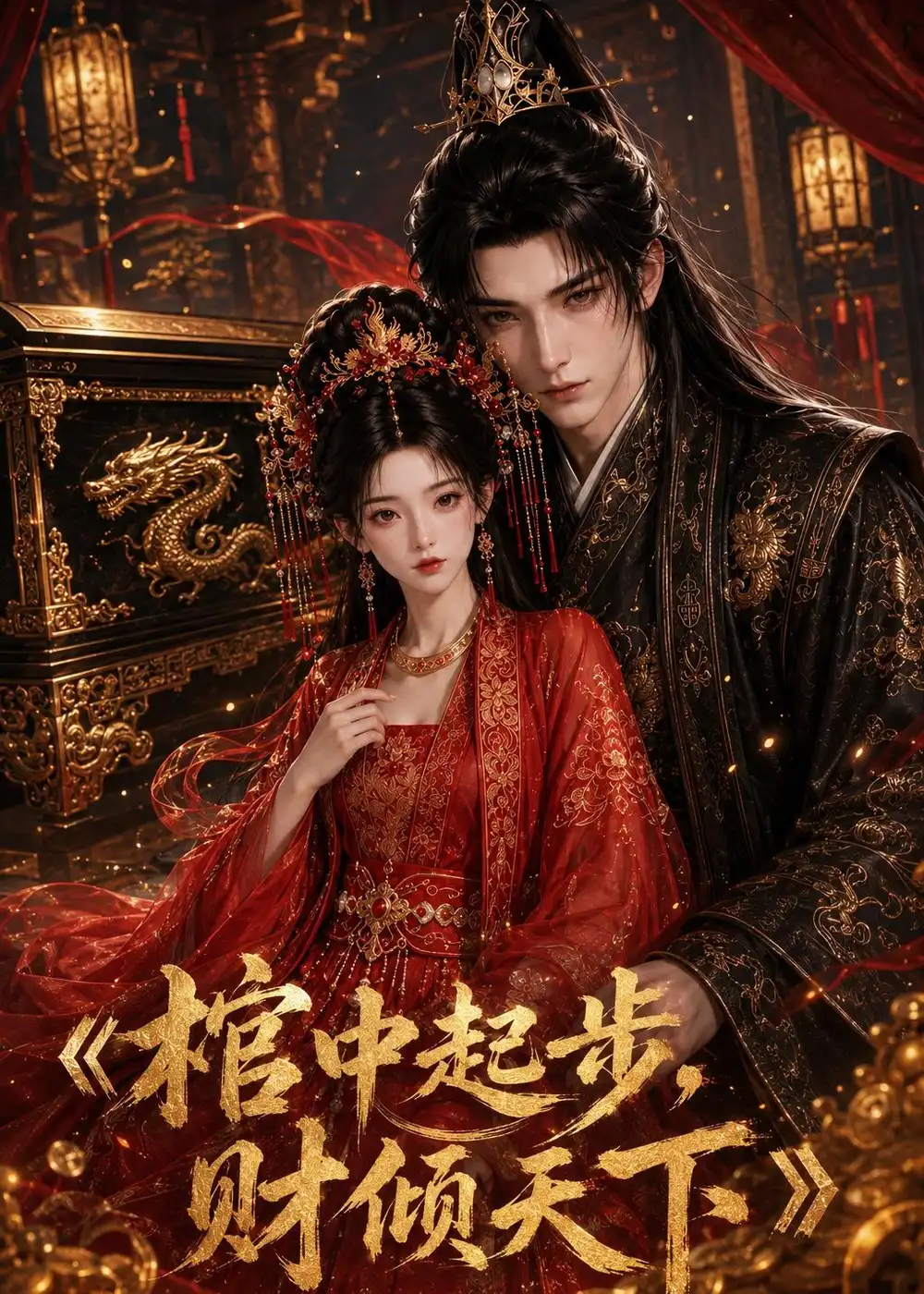 《棺中起步:财倾天下(33集)AI短剧 (2026)》短剧封面