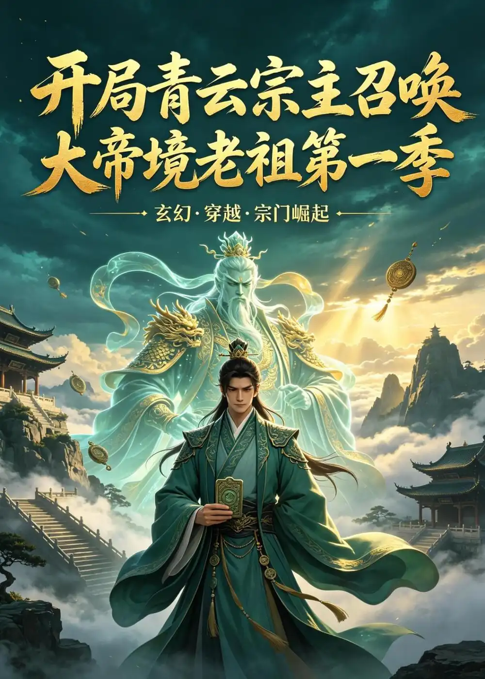 《开局青云宗主召唤大帝境老祖（第一季）(103集)（夸克网盘）》短剧封面