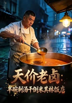 天价老卤：半碗剩汤干倒米其林饭店（34集）（夸克网盘）封面图 - 短剧短剧