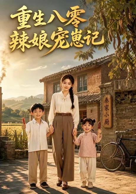 《重生八零辣娘宠崽记（76集）（百度网盘）》短剧封面