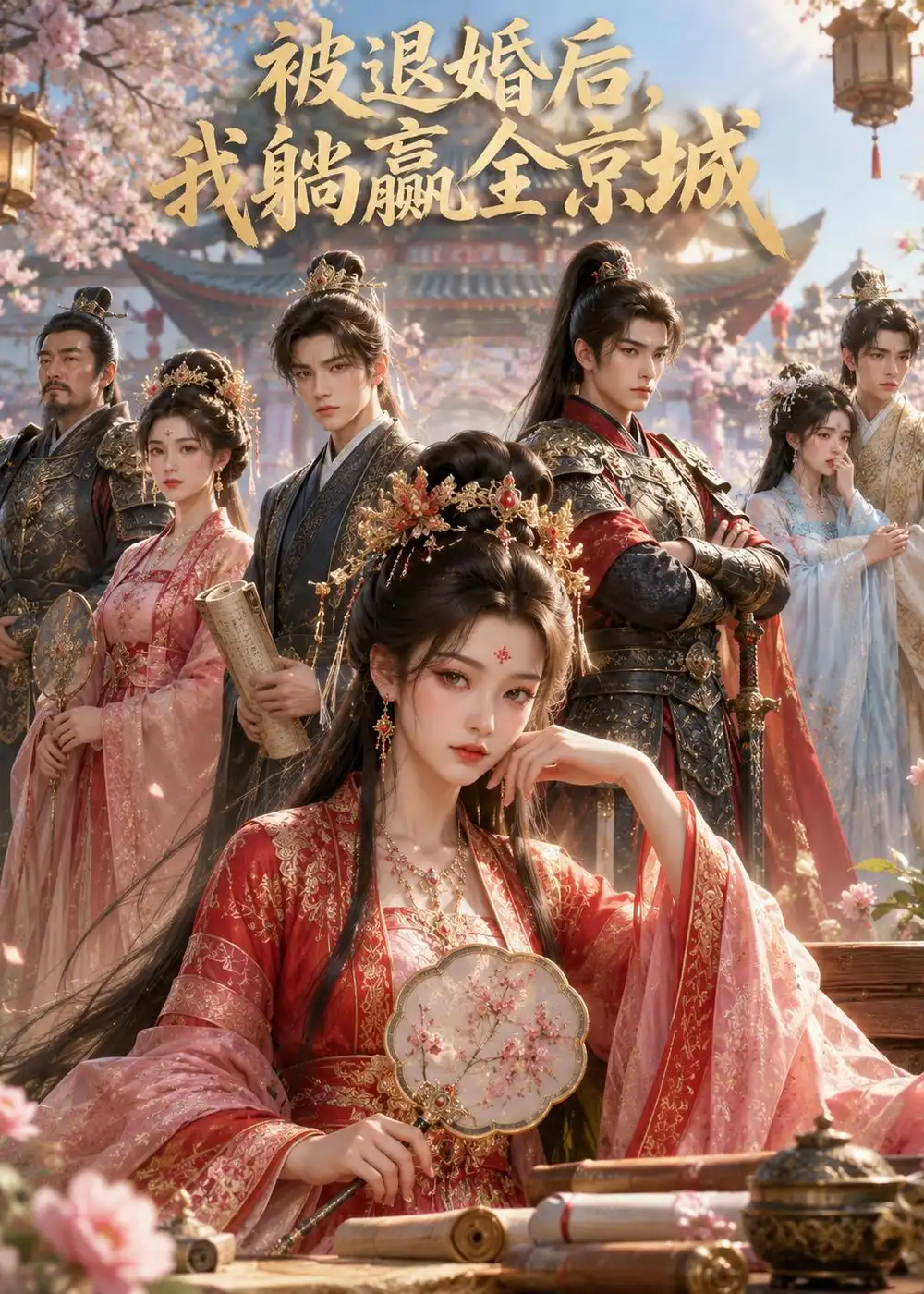 《被退婚后，我躺赢全京城（36集）AI短剧 (2026)》短剧封面
