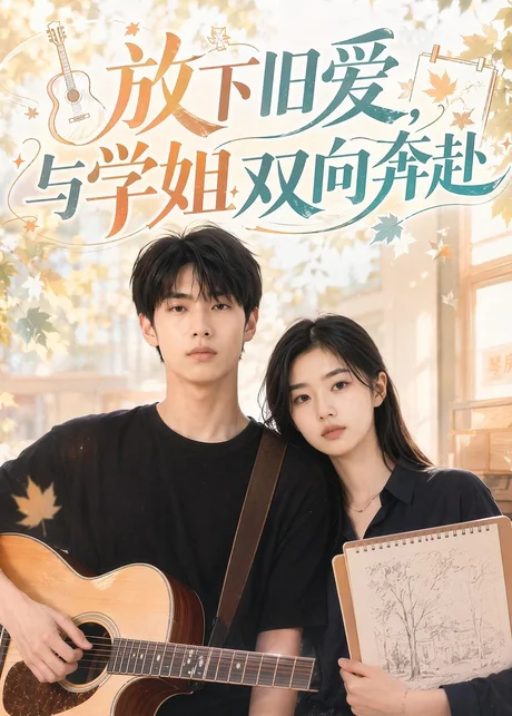 《放下旧爱，与学姐双向奔赴（107集）（百度网盘）》短剧封面
