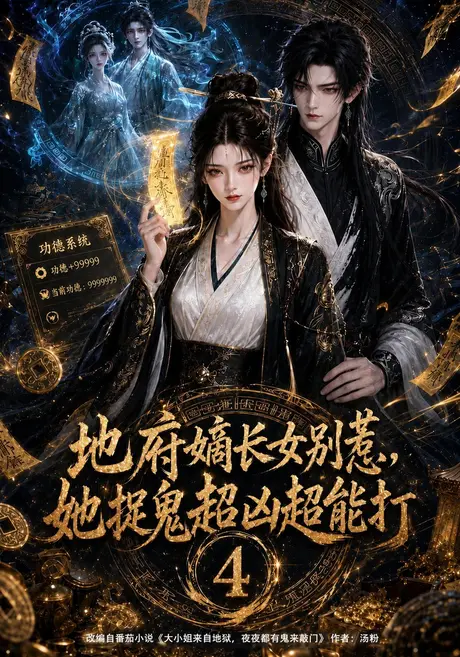 《地府嫡长女别惹，她捉鬼超凶超能打4（122集）AI短剧（夸克网盘）》短剧封面