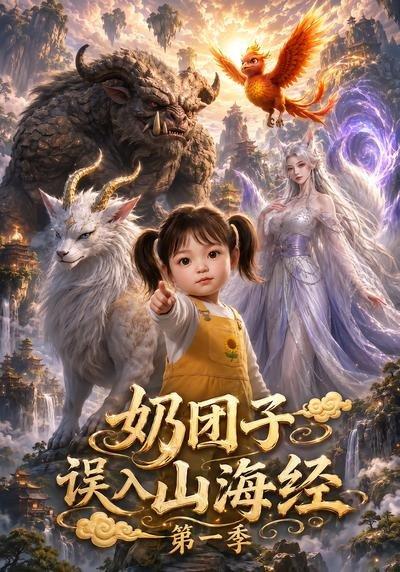 《奶团子误入山海经第一季》短剧封面