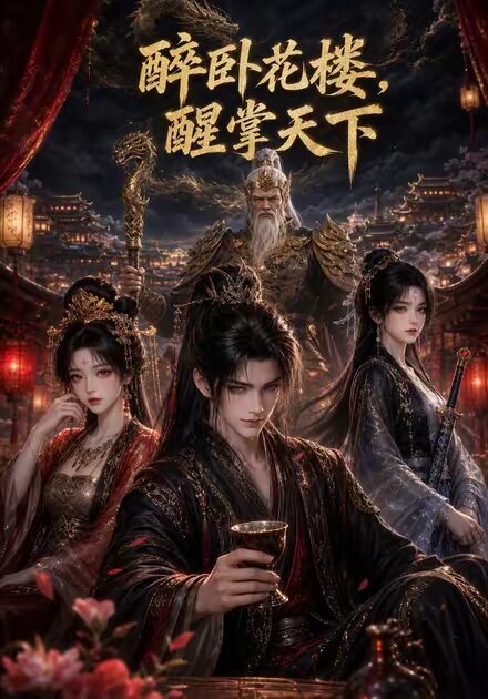 《醉卧花楼，醒掌天下（159集）（夸克网盘）》短剧封面