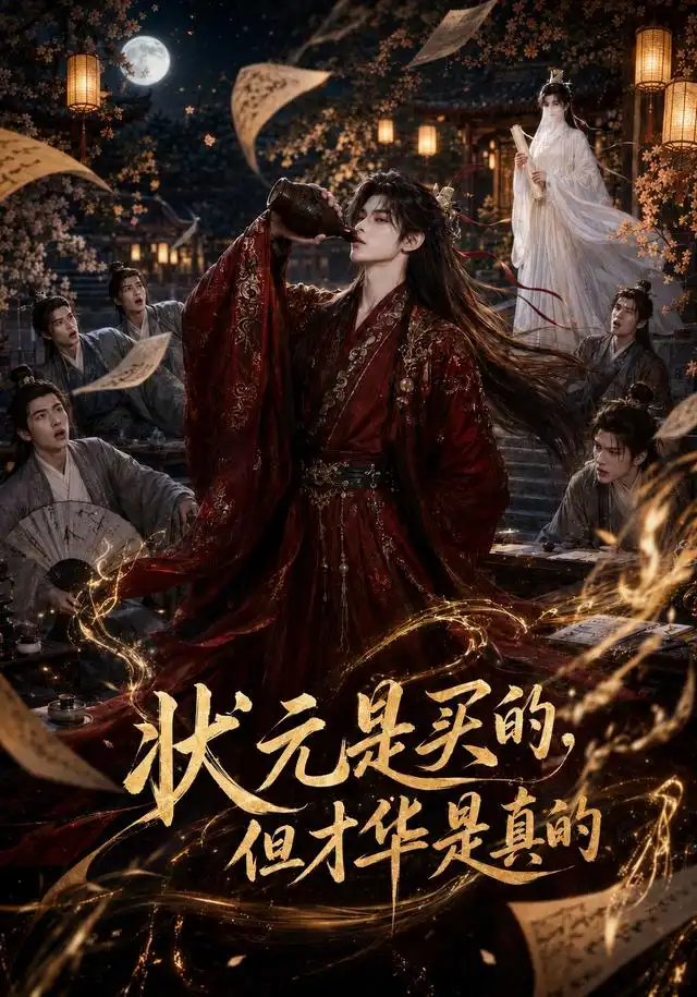 《状元是买的，但才华是真的（70集）（夸克网盘）》短剧封面