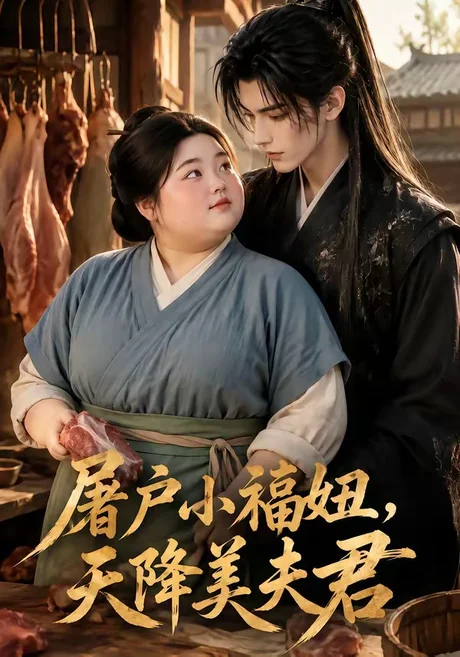《屠户小福妞，天降美夫君（91集）（夸克网盘）》短剧封面