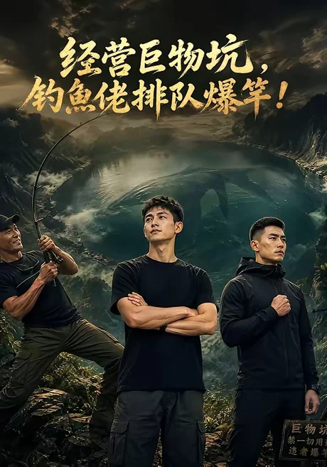 《经营巨物坑，钓鱼佬排队爆竿（80集）（夸克网盘）》短剧封面