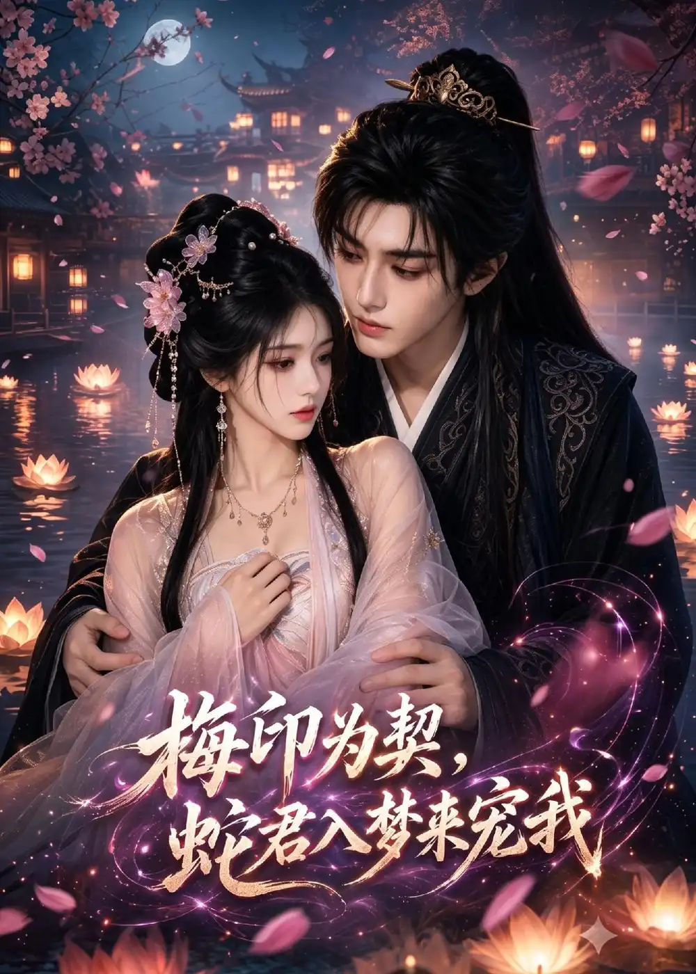 《梅印为契,蛇君入梦来宠我(67集)(夸克网盘)》短剧封面