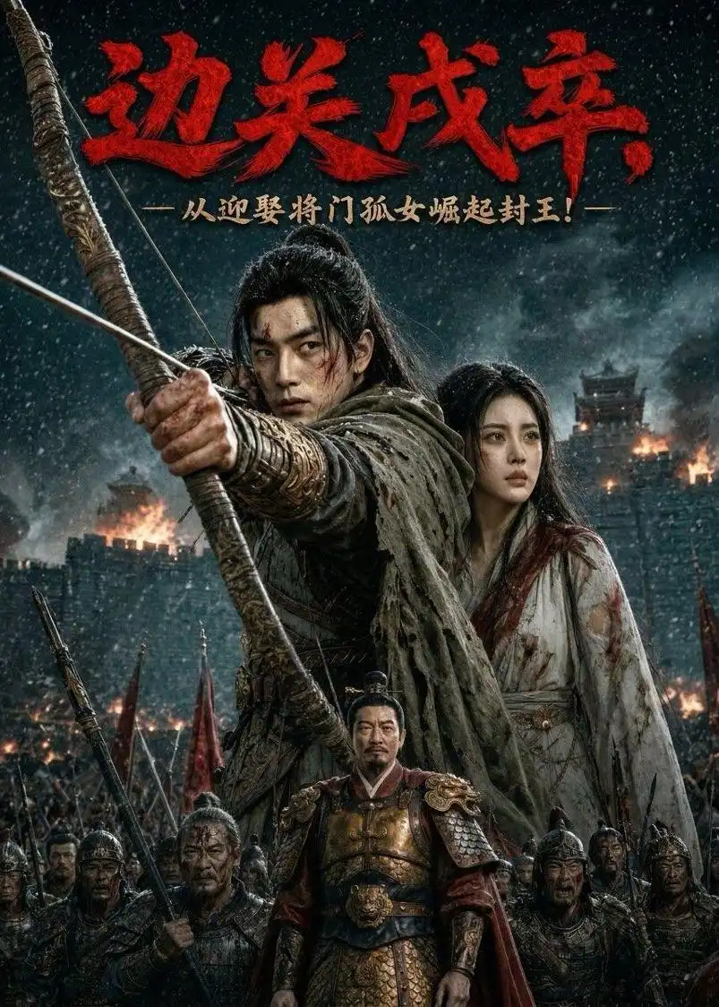 《边关戍卒，从迎娶将门孤女崛起封王！（53集）》短剧封面
