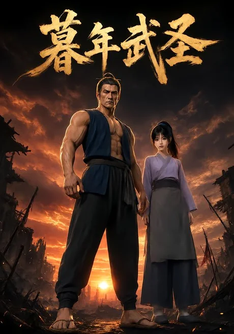 《暮年武圣（137集）（夸克网盘）》短剧封面