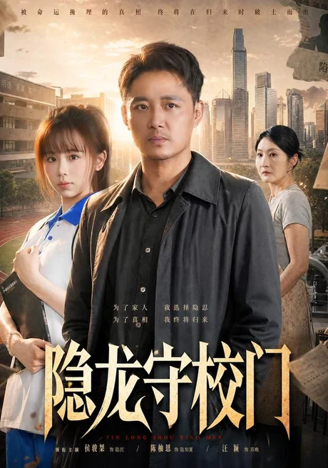 《隐龙守校门（88集）侯骏桀＆陈柚恩（夸克网盘）》短剧封面