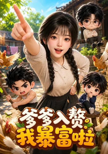 《爹爹入赘我暴富啦（121集）（百度网盘）》短剧封面