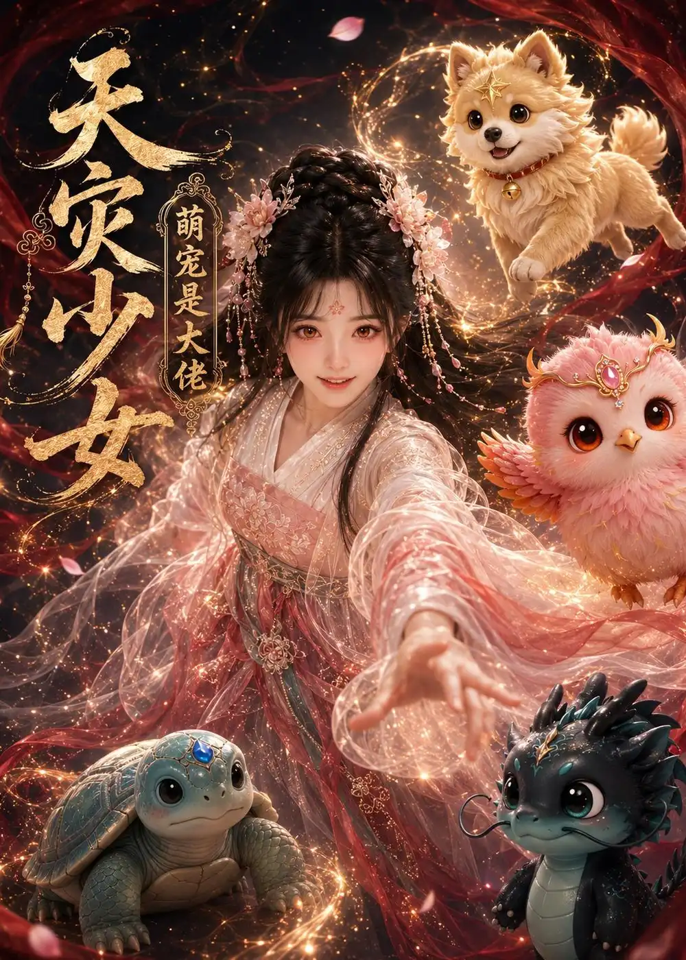 《天灾少女（60集）（夸克网盘）》短剧封面