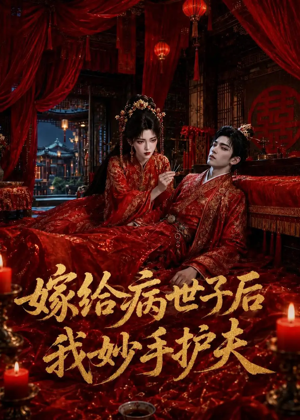 《嫁给病世子后我妙手护夫（124集）（夸克网盘）》短剧封面