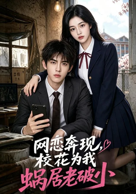 《网恋奔现，校花为我蜗居老破小（69集）AI短剧 (2026)》短剧封面