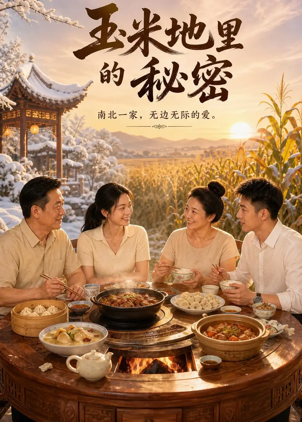 《玉米地里的秘密（30集）AI短剧（夸克网盘）》短剧封面