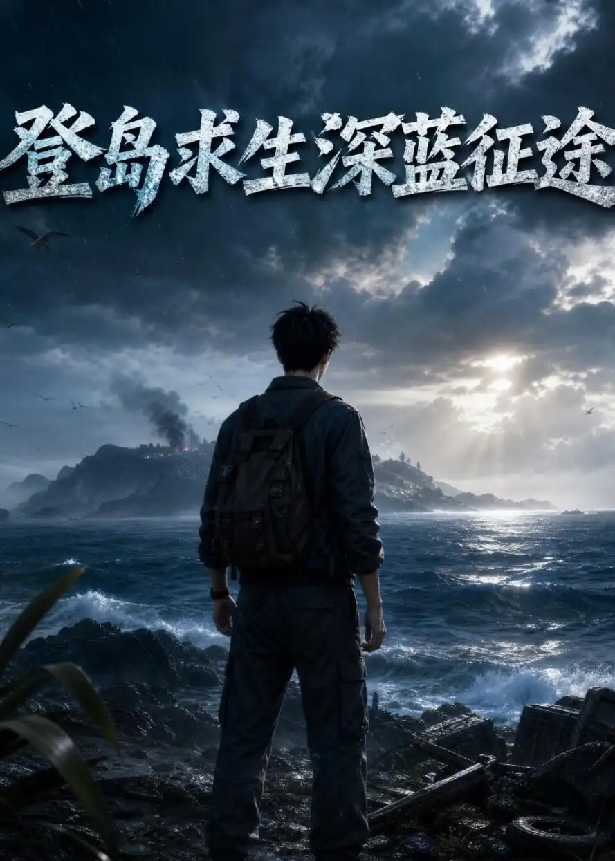 《登岛求生深蓝征途（50集）AI短剧》短剧封面