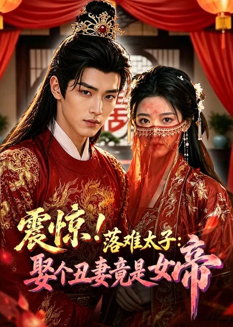 《震惊！落难太子：娶个丑妻竟是女帝（78集）（百度网盘）》短剧封面