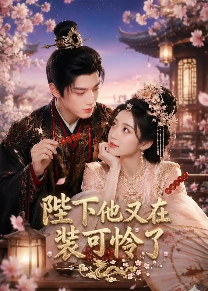 《陛下他又在装可怜了（80集）（夸克网盘）》短剧封面