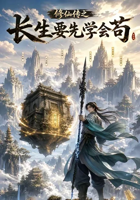 《修仙传之长生要先学会苟（80集）（夸克网盘）》短剧封面