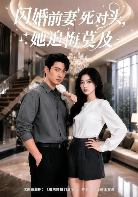 《闪婚前妻死对头，她追悔莫及（51集）（夸克网盘）》短剧封面
