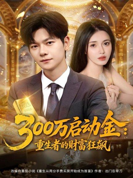 300万启动金重生者的财富狂飙（79集）柯珂&刘瀚阳 - 重生商战短剧封面